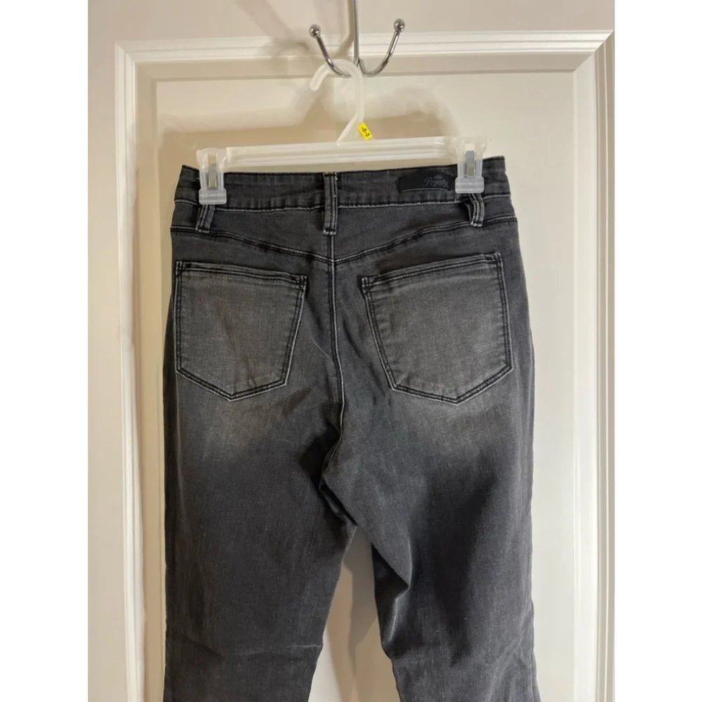 Royalty For Me Skinny High Rise Jeans Women's Size 6 Black Medium Wash - Picture 7 of 10